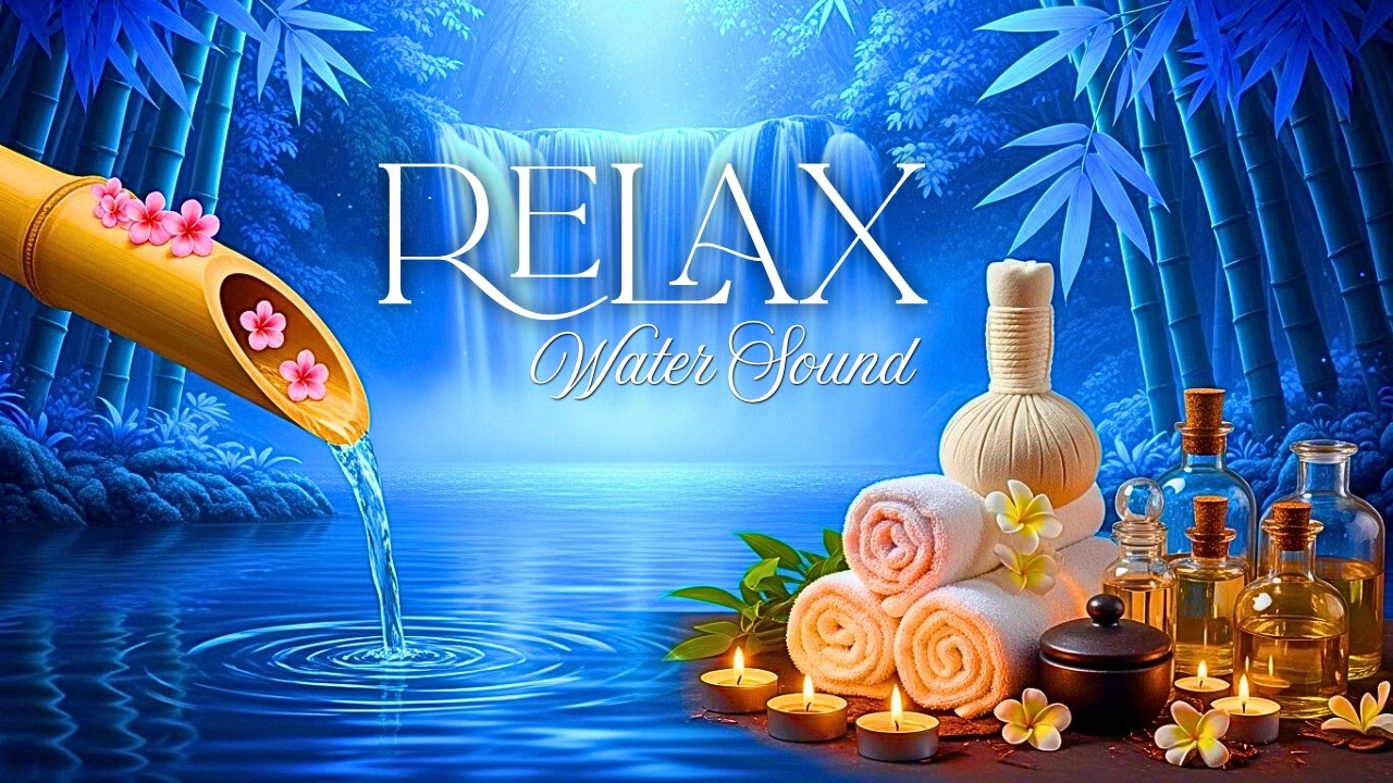 Relaxing Music with Water Sounds for Stress Relief 🌿 Relieve depression