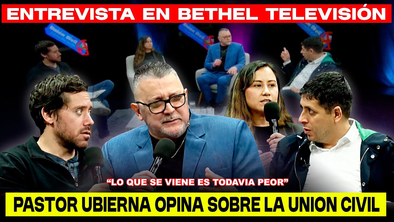 ✅ PASTOR FABIO UBIERNA EN BETHEL TELEVESIÓN PARA HABLAR SOBRE LA UNIÓN CIVIL EN EL PERÚ.