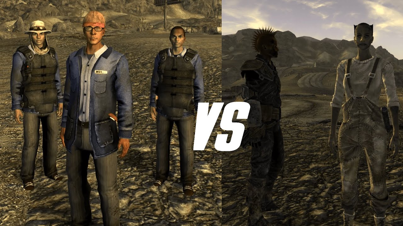 Jackals Vs Powder Gangers | Fallout New Vegas NPC Battles | NPC Wars