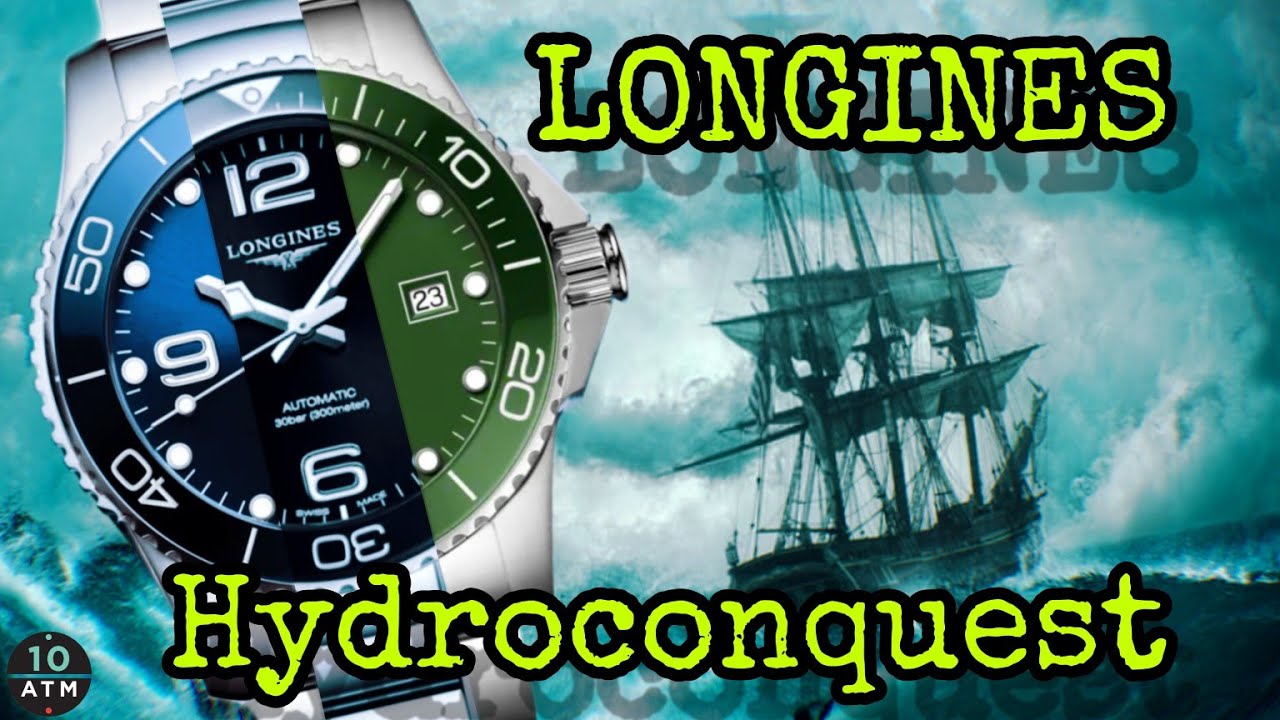 Longines HYDROCONQUEST! L' alternative à la ROLEX Submariner ? #longines #rolexwatches #rolexwatches