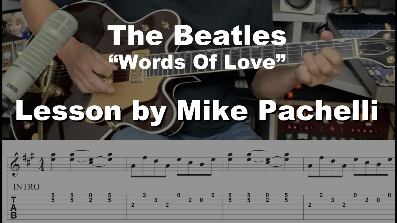 The Beatles - Слова любви УРОК от Майка Пачелли