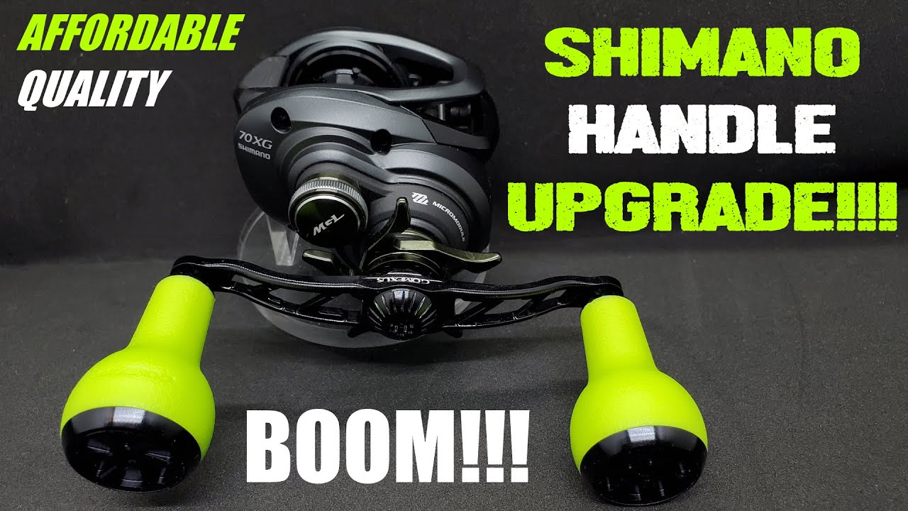 ОТЛИЧНЫЙ апгрейд ручки для SHIMANO и других... И ДОСТУПНЫЙ! Мощная ручка Gomexus