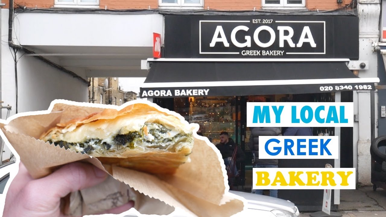 Eating Greek Food For Less Than £5 | Agora Bakery | Cheap & Delicious North London Spots
