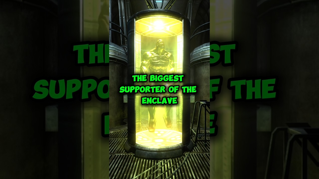The Enclaves Biggest Fan in Fallout 3