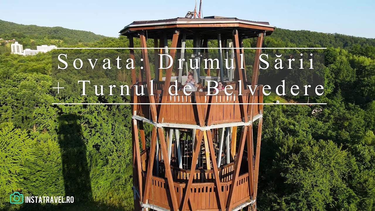 Traseu Sovata: Drumul Sării + Turul Lacurilor + Turnul de Belvedere