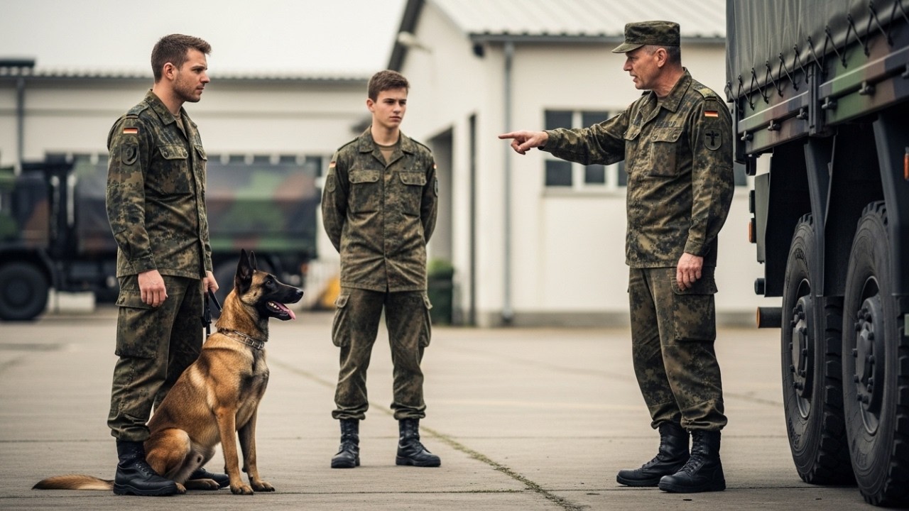 Der Soldat Weigerte Sich, Den Befehl Auszuführen – Wegen Einem Hund