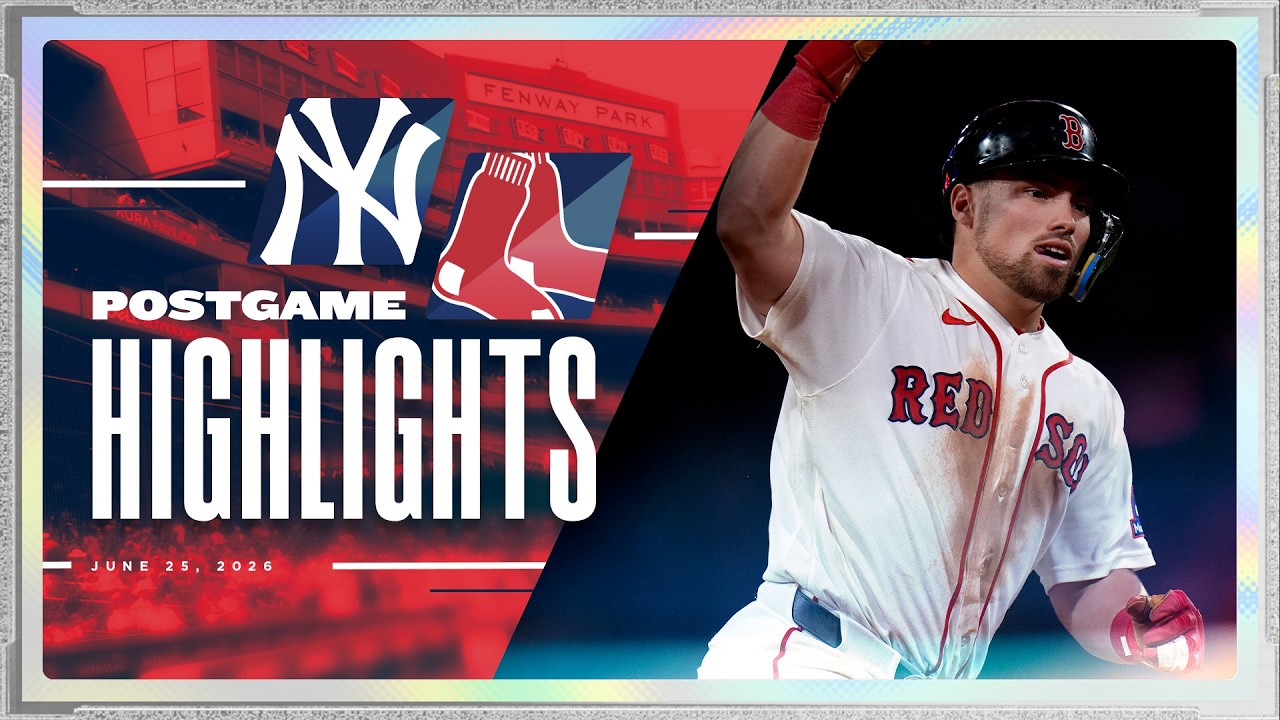 RED SOX HIGHLIGHTS: Red Sox vs. Yankees - Caleb Durbin Blasts 6th Home Run of the Season