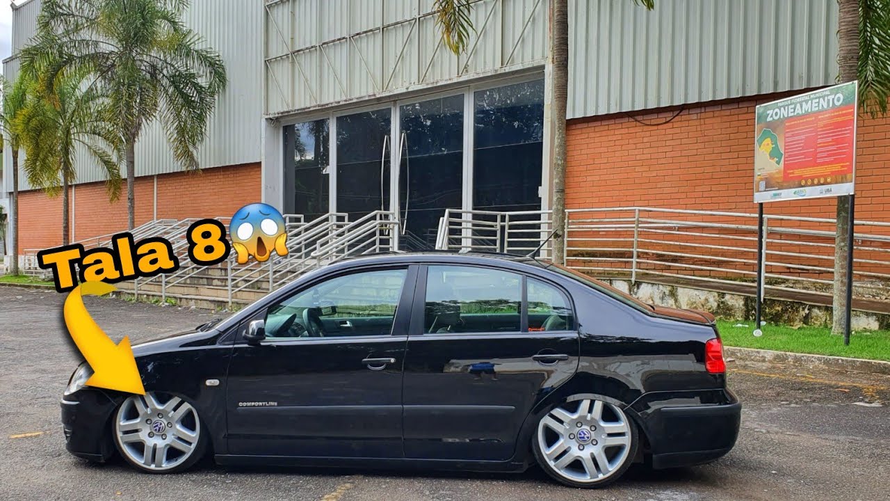 POLO REBAIXADO *SUSPENSÃO AR + RODAS ARO 18 TALA 8😱*