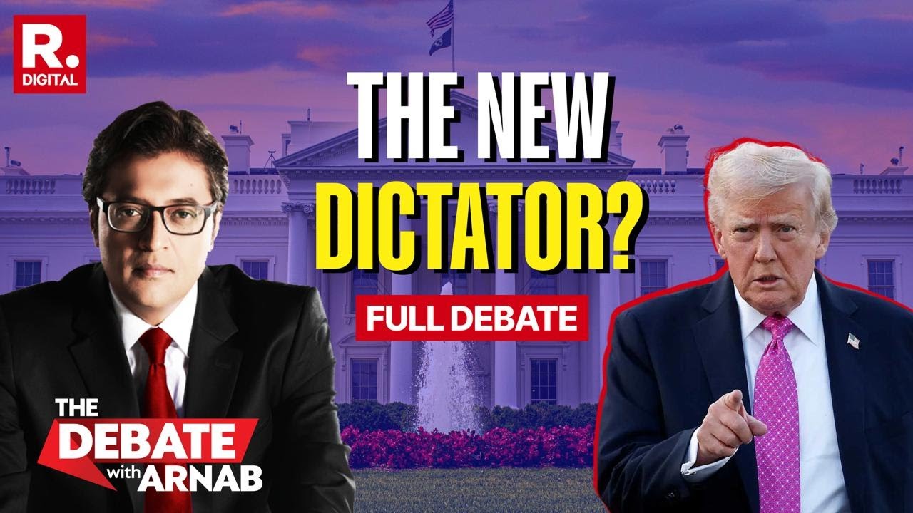 Debate With Arnab: Trump Declares Himself As The Acting President of Venezuela