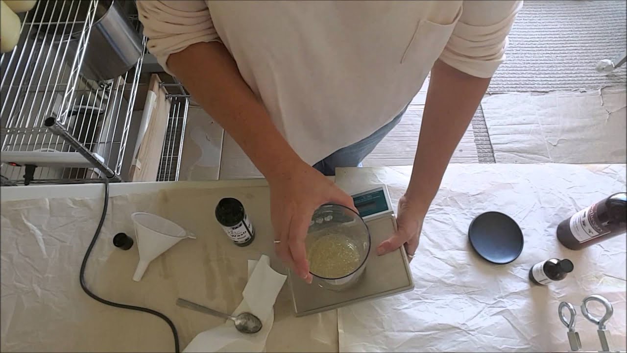 Scenting and Packaging a Shower Gel base