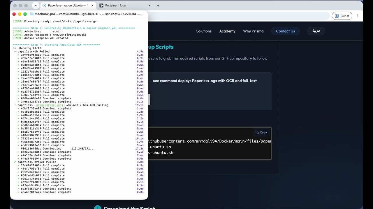 Paperless-ngx Setup 📄 Self-Hosted Document Management System with OCR & Smart Document Organization