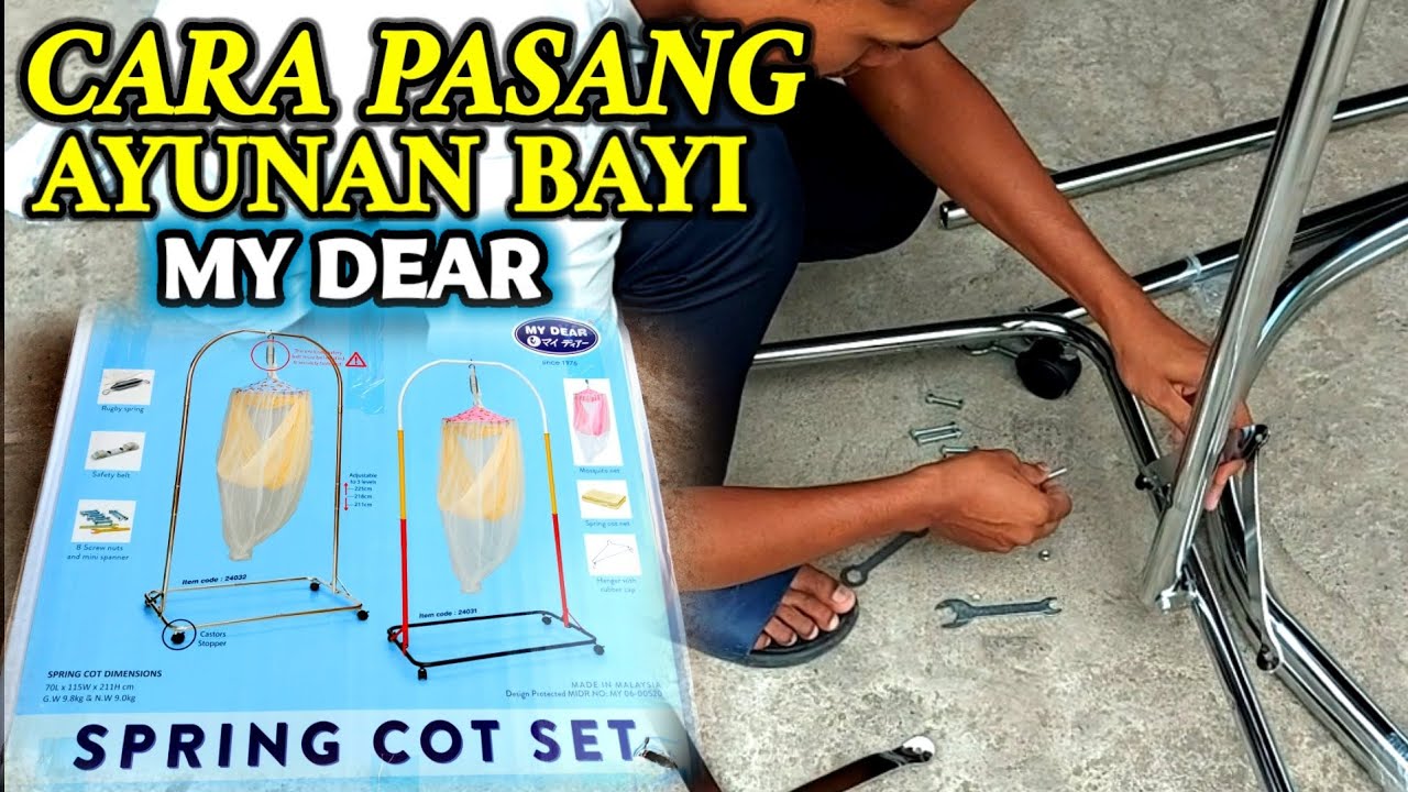 Cara Memasang Tiang Ayunan Bayi My Dear Mudah Dan Benar