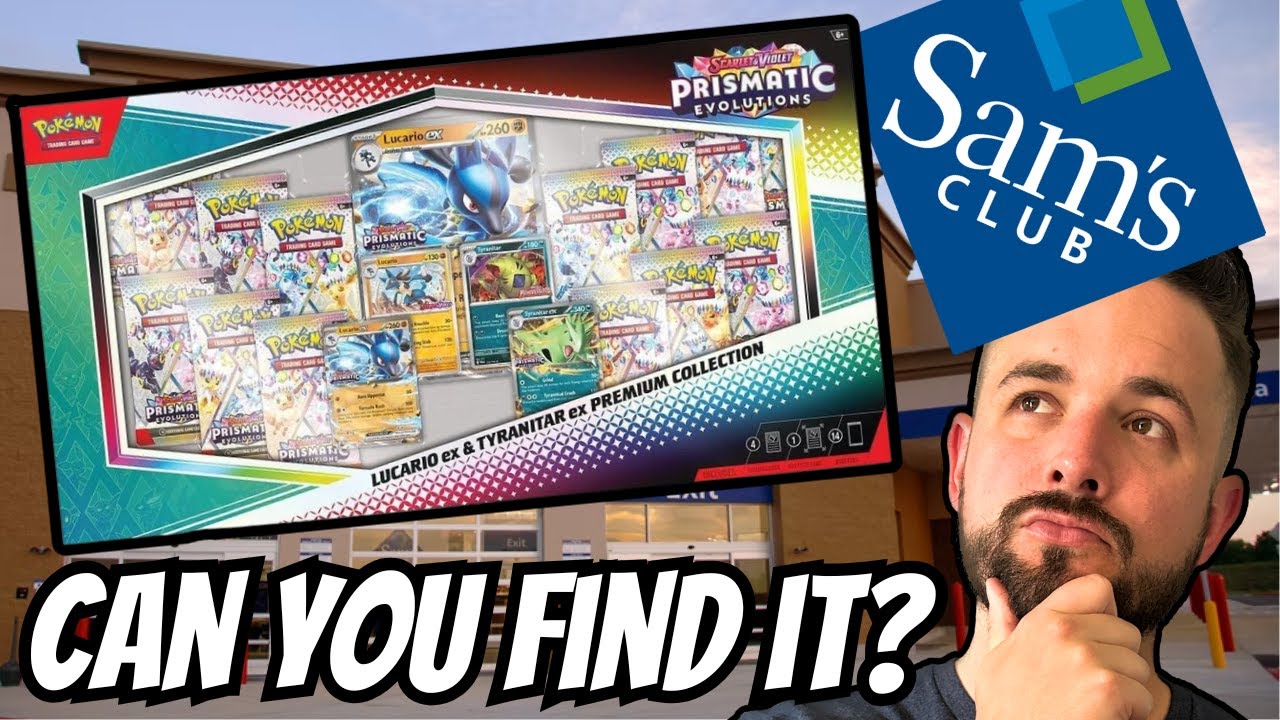 *NEW* Sam's Club Lucario EX & Tyranitar EX Premium Collection OPENING