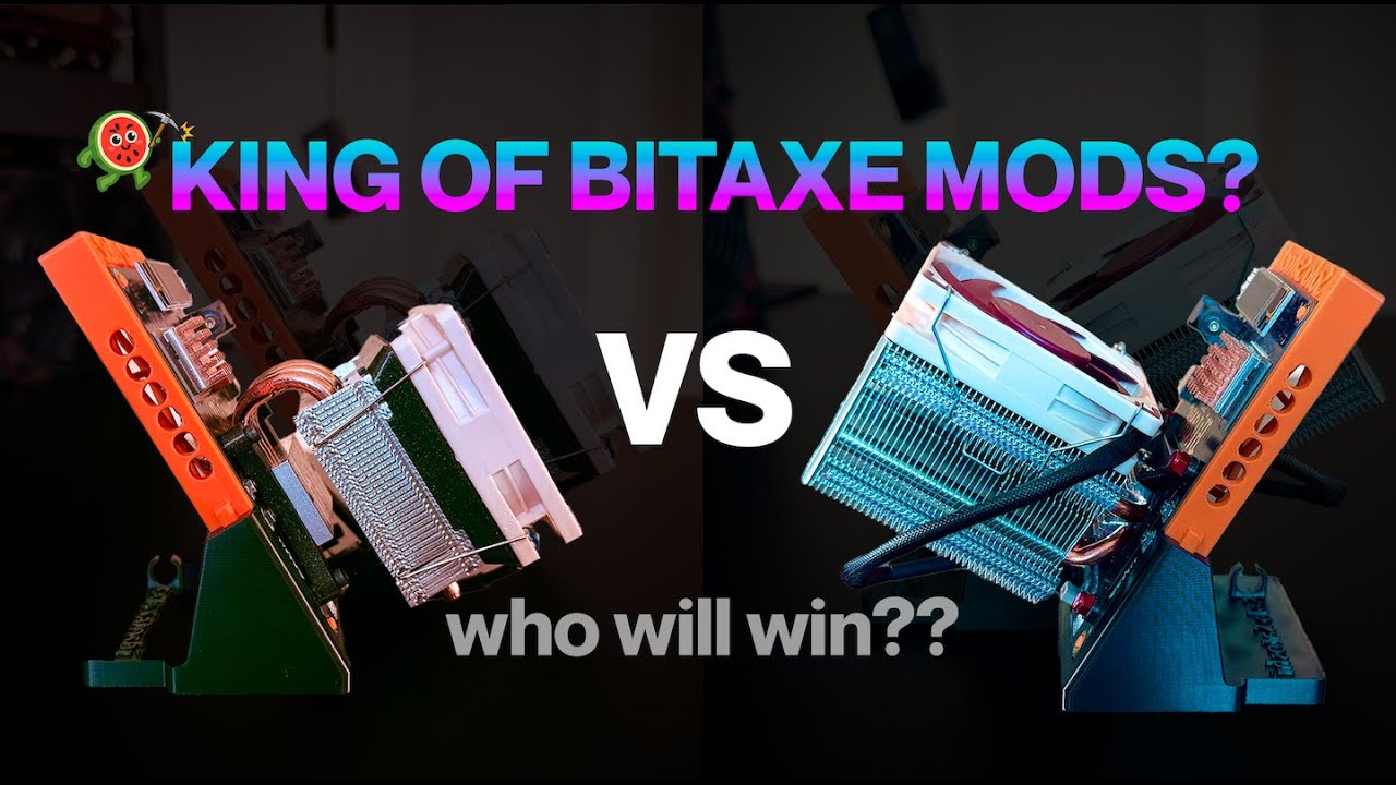 Сравнение Bitaxe Mod: 52pi Low Profile Plus против Argon Therml 60