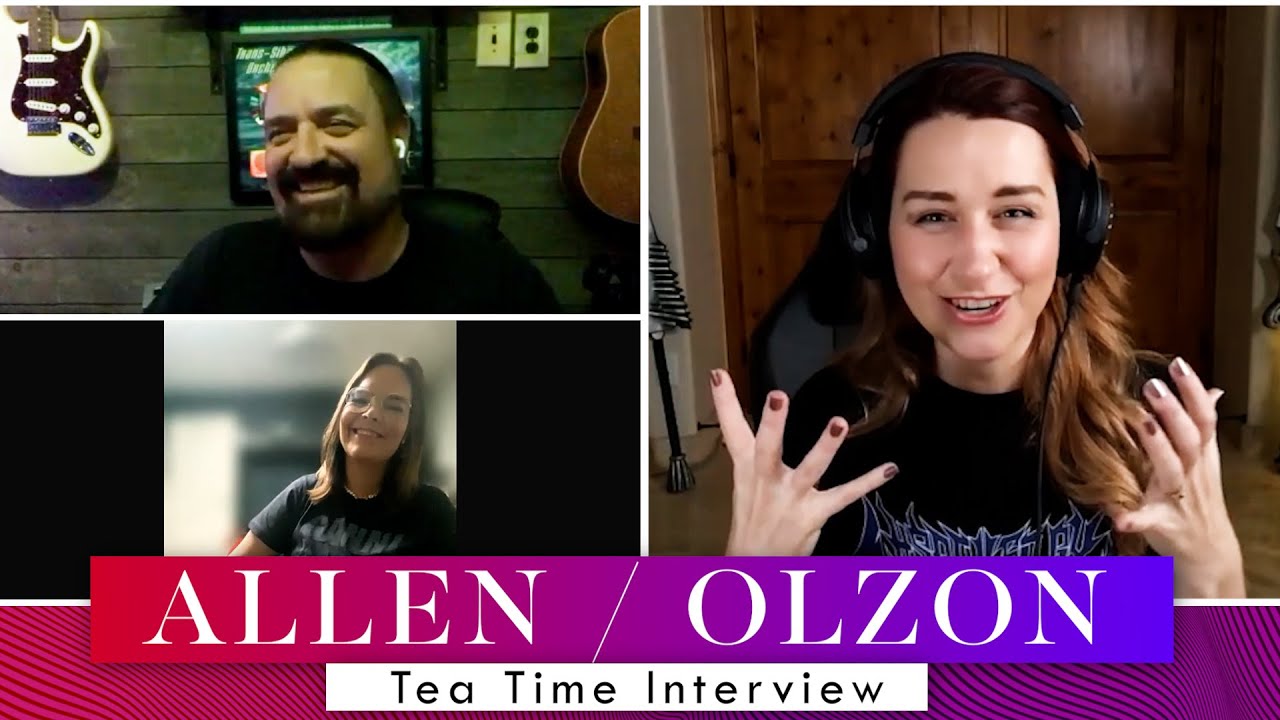 Their First Meeting: Russell Allen and Anette Olzon Tea Time Interview!