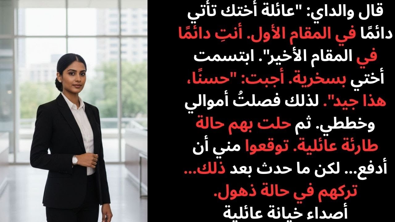 قالوا: أختك أولاً وأنت أخيراً… كان ردي صادماً للجميع