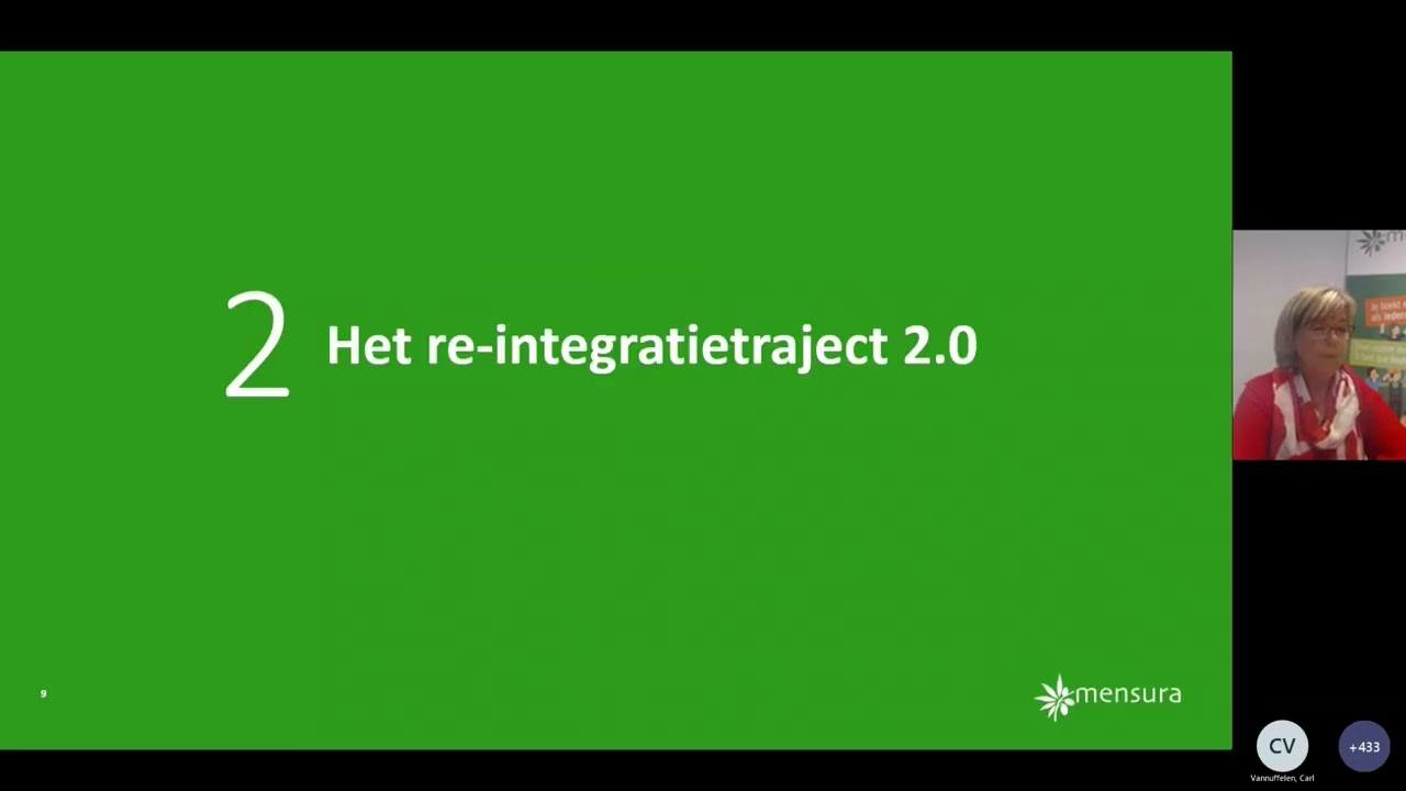 Webinar - Werkhervatting bij arbeidsongeschiktheid update KB  | Mensura