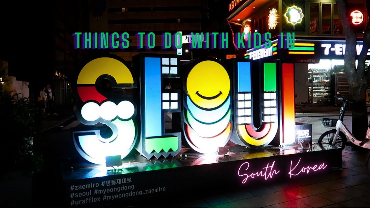 Seoul, South Korea With Kids | DIY Kimchi Class Zoolung Zoolung Aquarium Seoul Tower