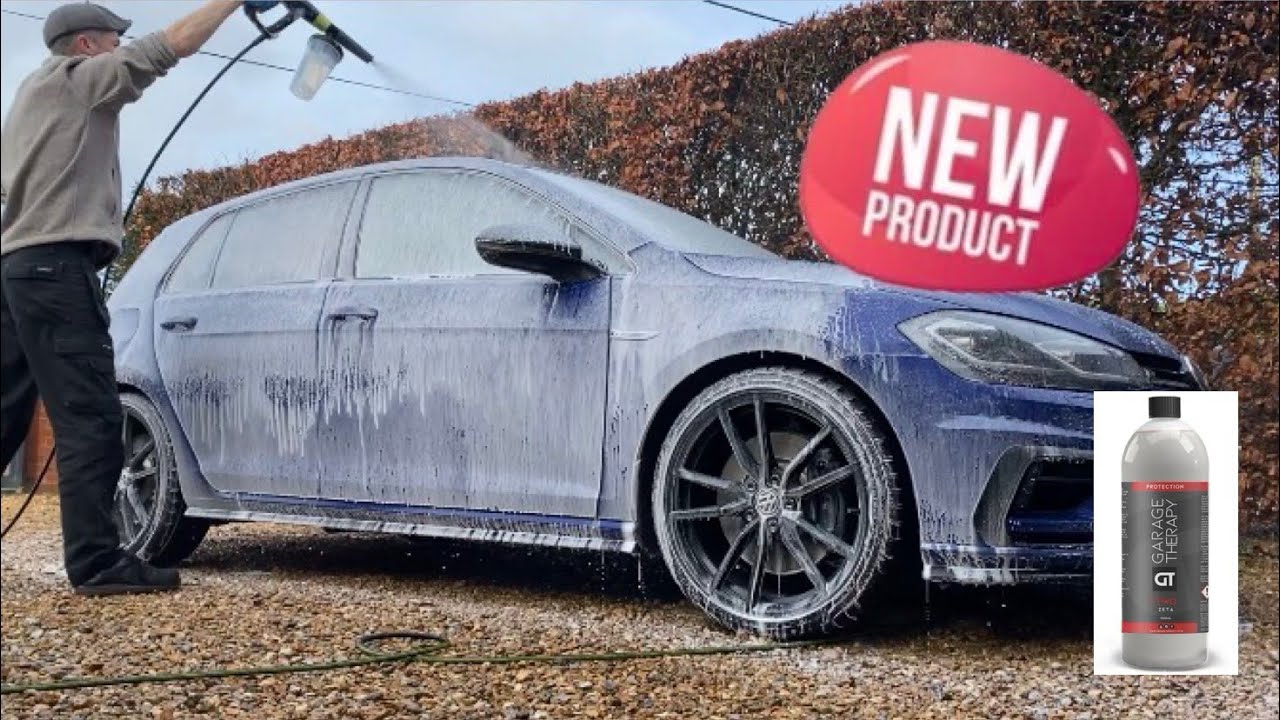 Garage Therapy /Two: Zeta | Мойка для поддержания чистоты | VW Golf R | Новый продукт!