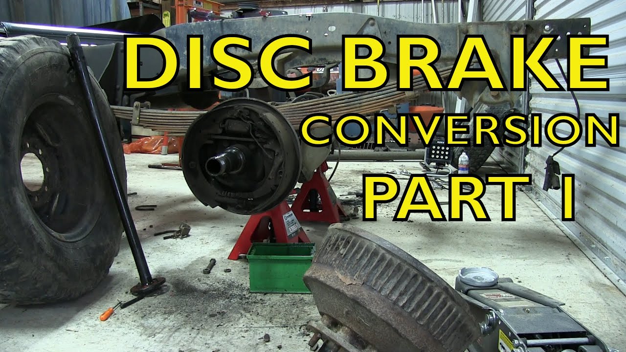 14 Bolt Disc brake conversion part 1
