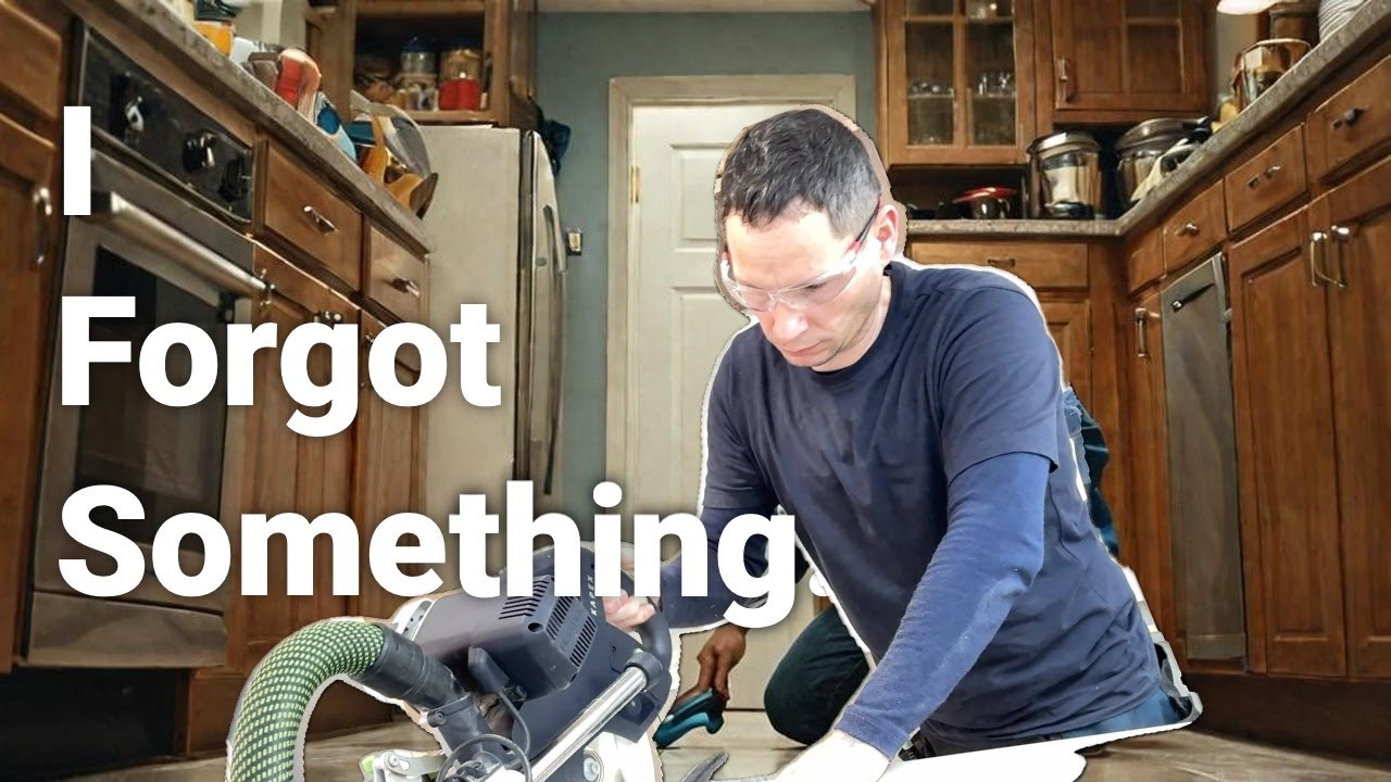 The Kitchen Plinth Challenge: Installing the Uninstallable
