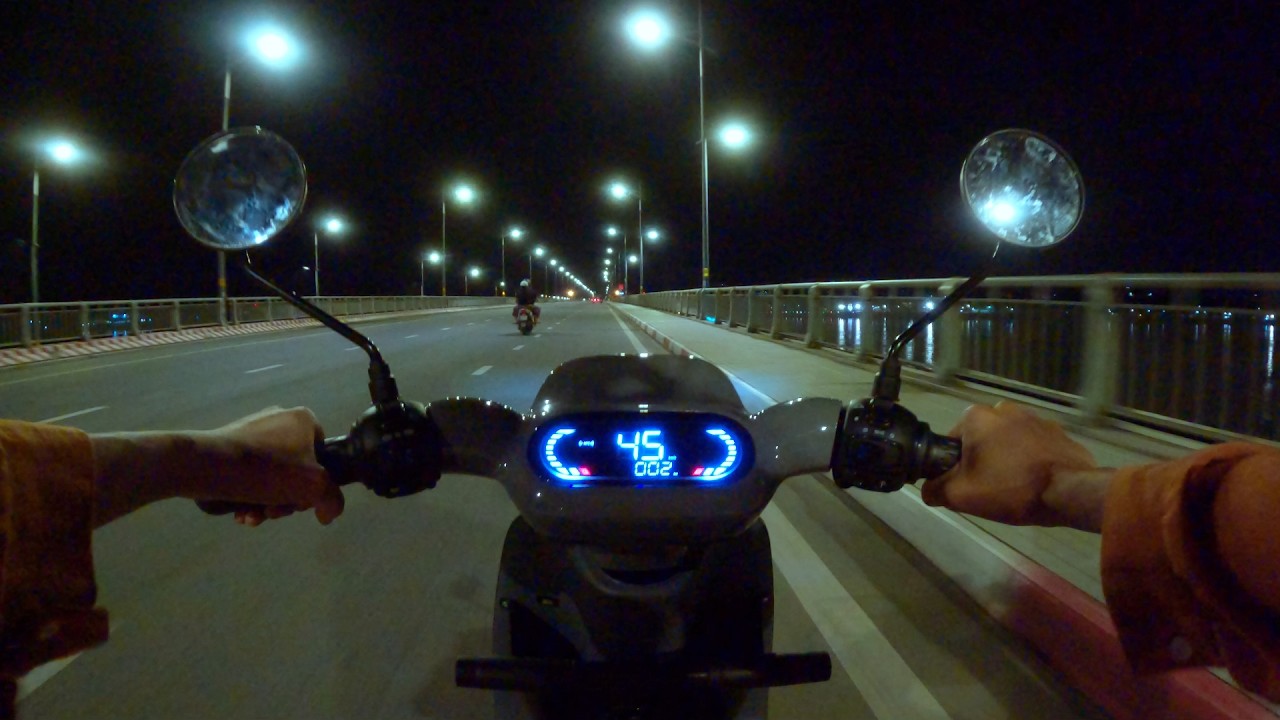 Relaxing ASMR Journey #2: Nighttime E Bike Tour of Biên Hòa