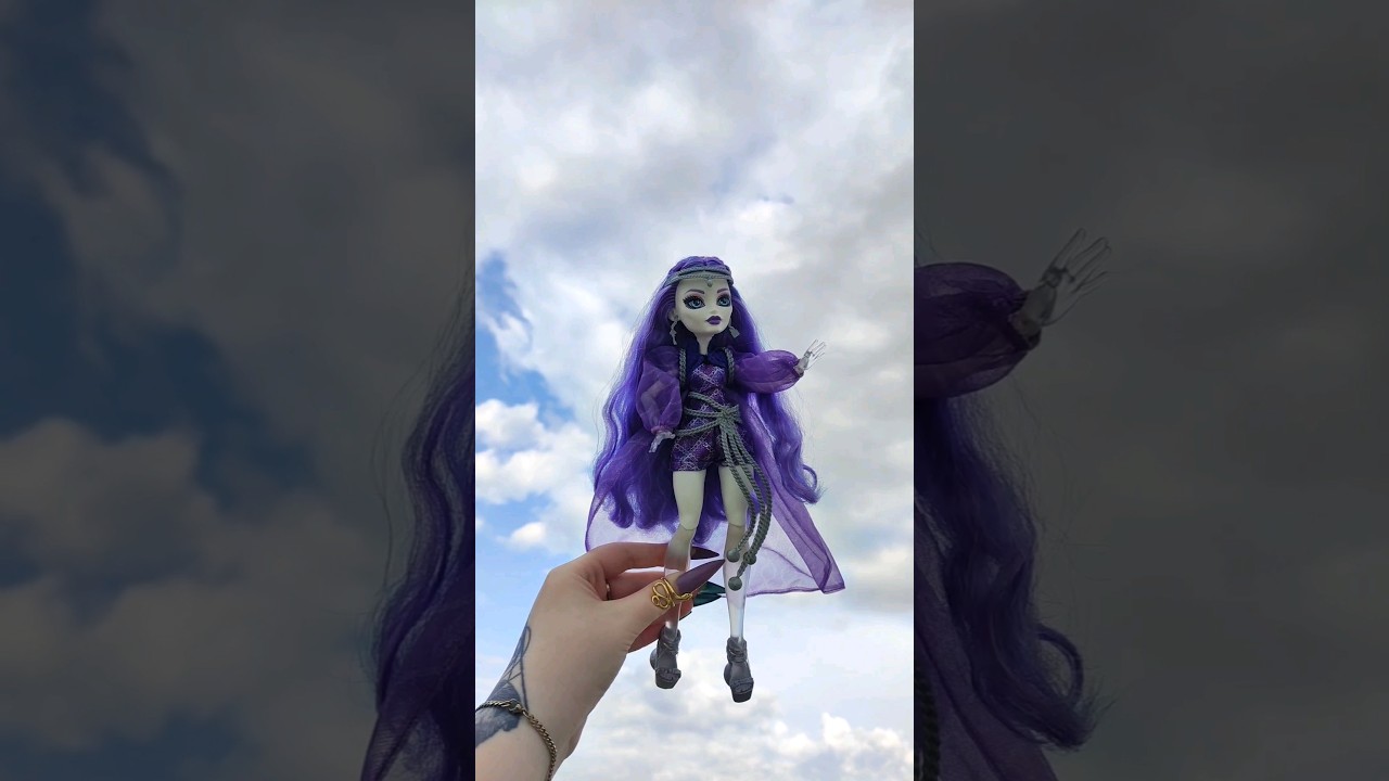 Спектра Вондергейст г3 👻  монстр хай Spectra Vondergeist g3 monster high распаковка обзор