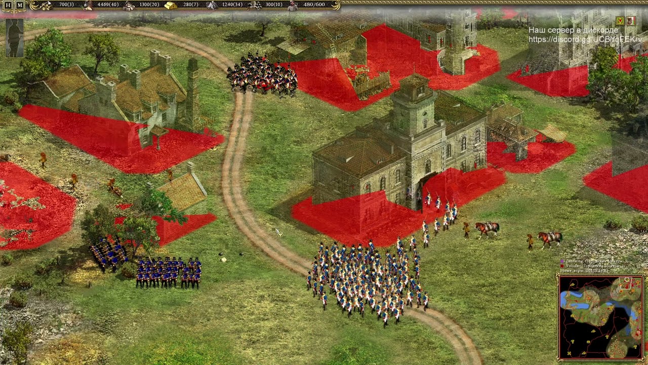 Cossacks 2.   Tores vs Gentlemen.   Prussia vs Austria.  Рандомы