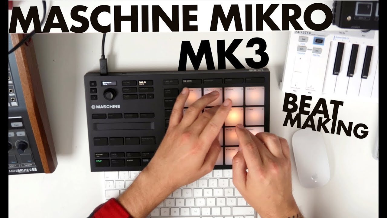 Maschine Mikro MK3 - битмейкинг на основе сэмплов!
