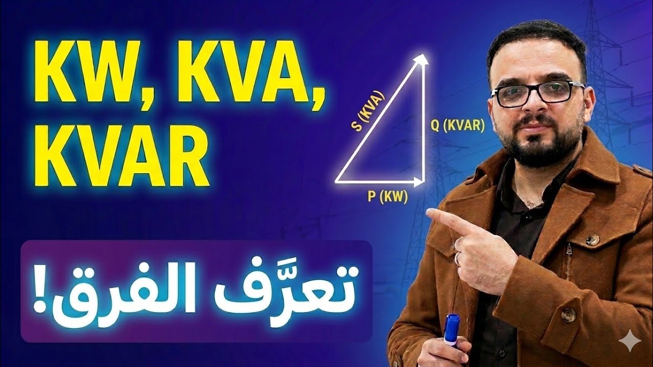 الفرق بينKWوKVAوKVAR|أتحداك تطلع وانت ما فاهمها