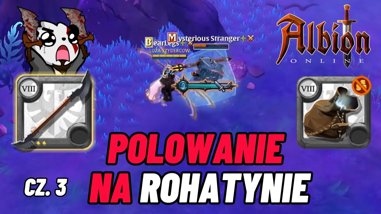 Polowanie na Rohatynie cz.3 - Albion Online