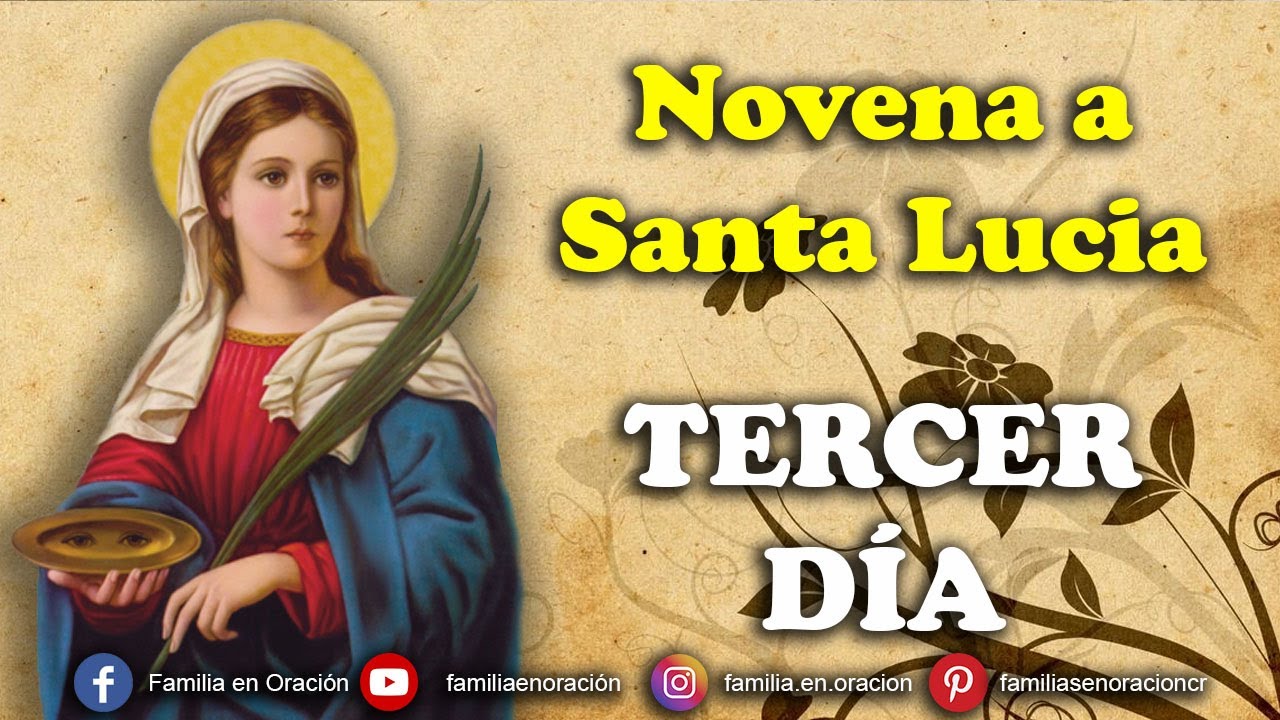 Novena a Santa Lucia - Día 3