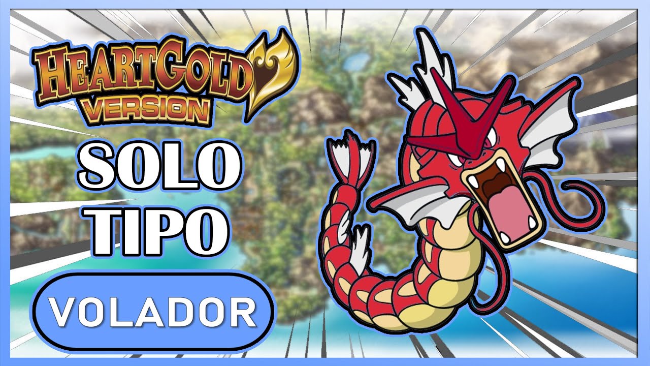 🐦 [RETO POKÉMON] ¿ME PUEDO PASAR POKÉMON ORO HEARTGOLD SOLO CON POKÉMON TIPO VOLADOR?