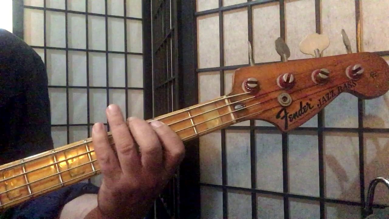 Gilberto Gil - Punk da Periferia linhas de contrabaixo