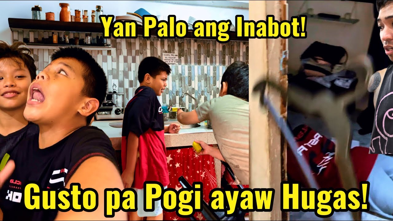 Gusto pa Pogi ayaw Hugas! (Yan OLAP ang inabot!)