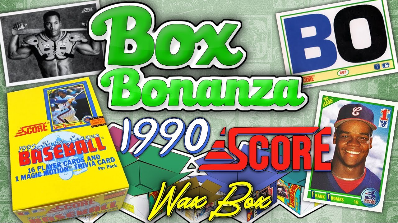 1990 Score Baseball Wax Box (BO KNOWS!) - BOX BONANZA
