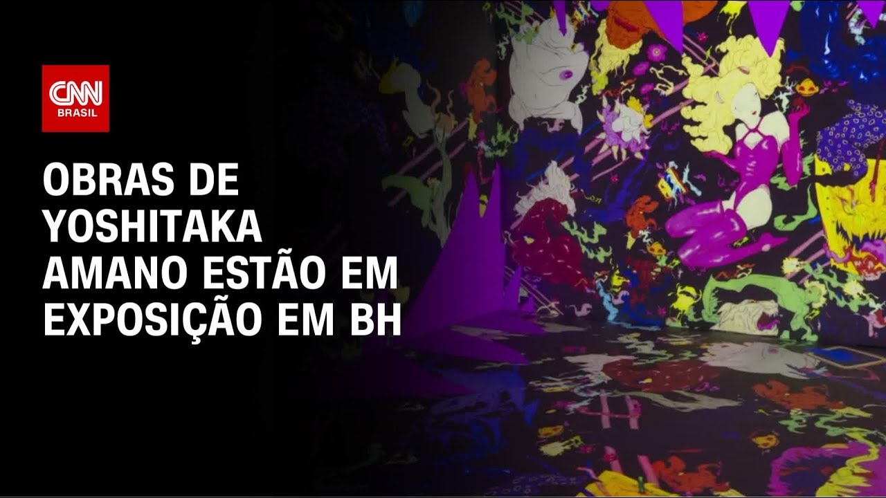 Maior exposi&ccedil;&atilde;o de Yoshitaka Amano come&ccedil;a em Belo Horizonte | CNN PRIME TIME