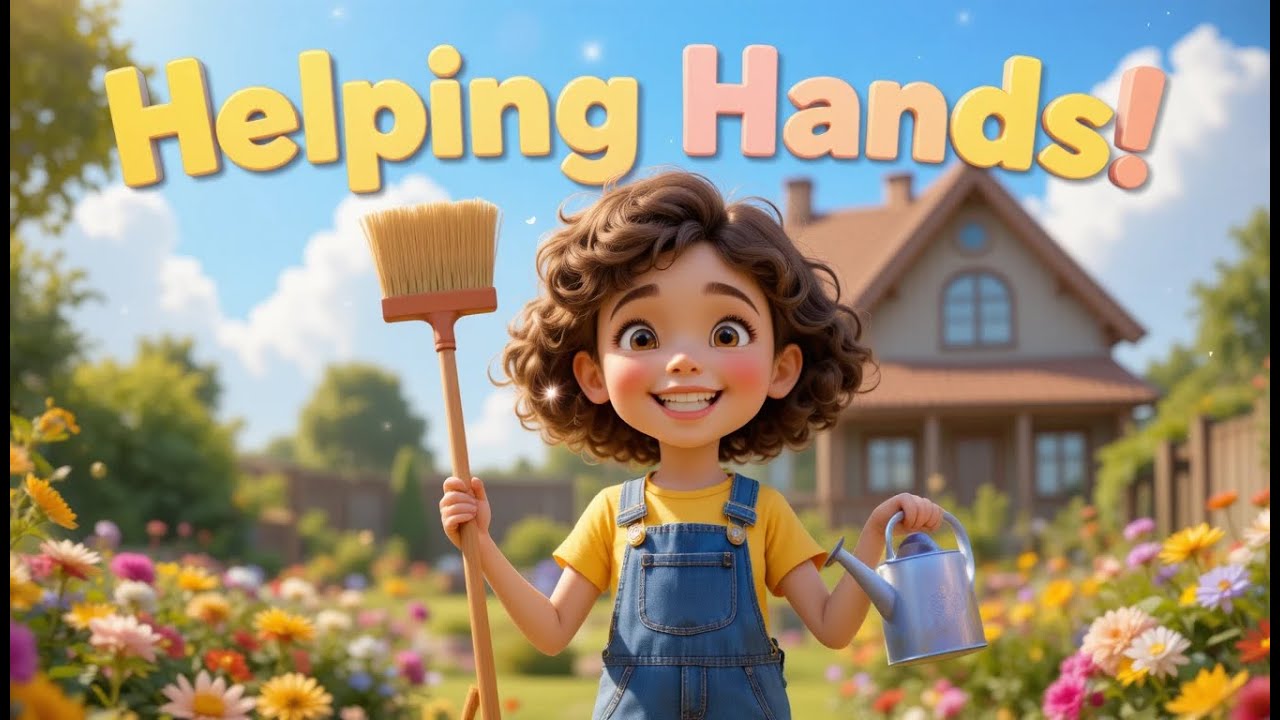 Helping Hands | Little Helpers Song for Kids | Fun Learning & Helping Others