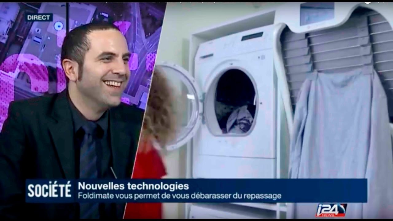 INNOVATION - LE FOLDIMATE, FINI LE REPASSAGE! [13/12/16] - ERIC HALDEZOS