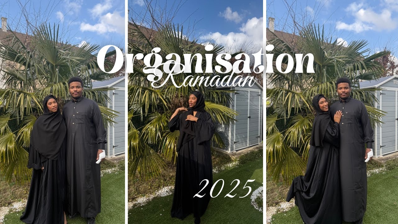 Organisation Ramadan 2025 🌙. (Courses, préparation, sortie sur Paris)