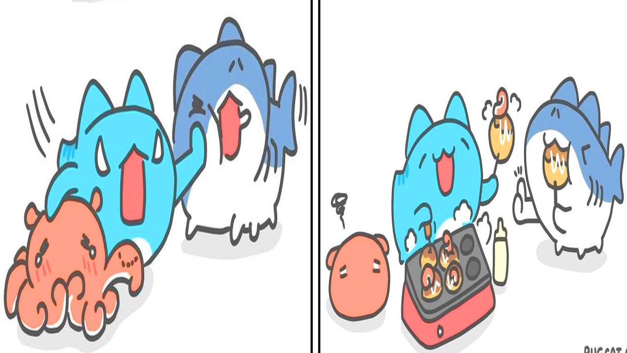 BugCat - Capoo Comics With Cute Ending #3 || Videos Compilation