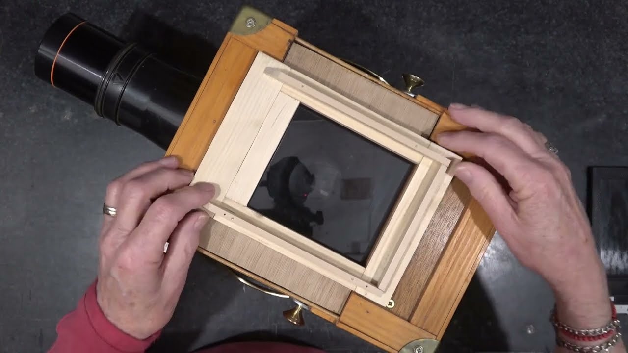 Camera /Obscura large viewing camera converting to 4x5 five film plate unit