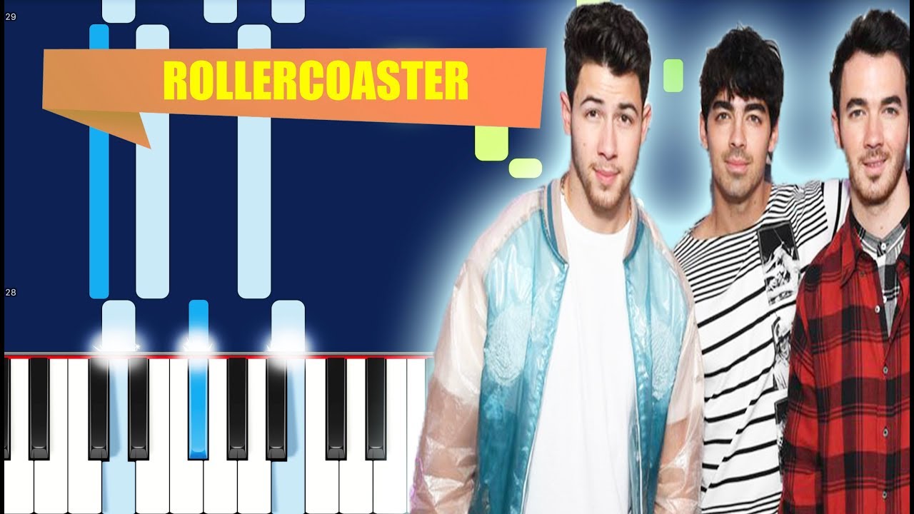 Jonas Brothers - Rollercoaster (Piano Tutorial) By MUSICHELP