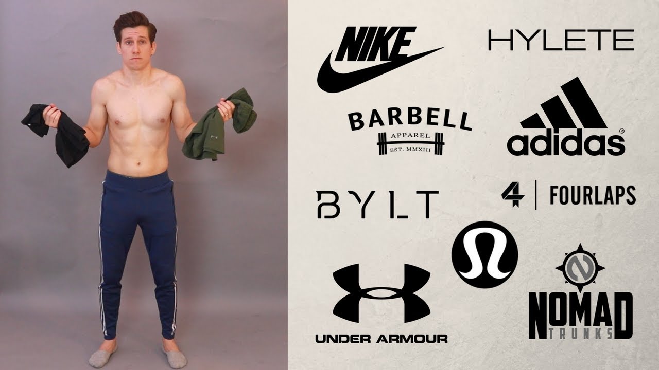 HUGE TRY ON WORKOUT HAUL // Men's Gym Pants and Shorts // Nike, Adidas, Under Armour + MORE