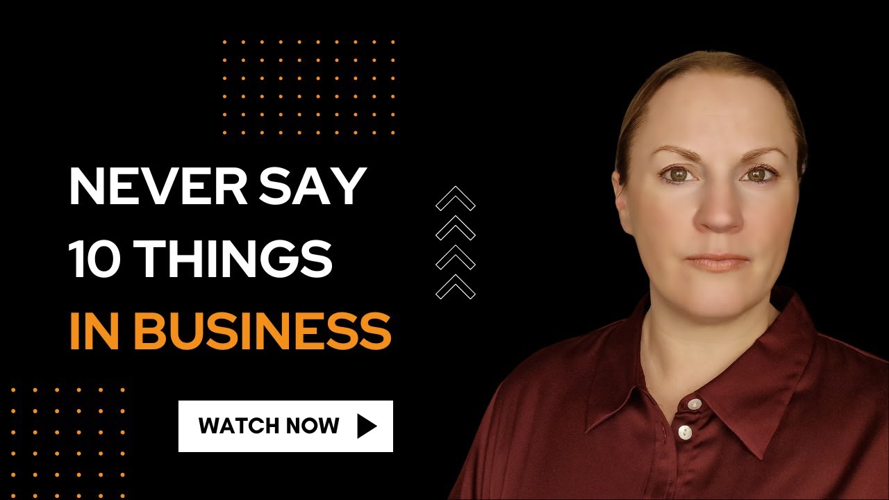 10 Things You Should NEVER Say In A Business Meeting! 🚫 Better Alternatives Inside