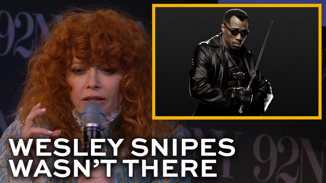 Natasha Lyonne says Wesley Snipes wasn't around much on BLADE TRINITY