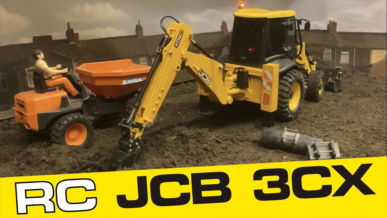RC Bruder JCB 3CX - Trenching bucket