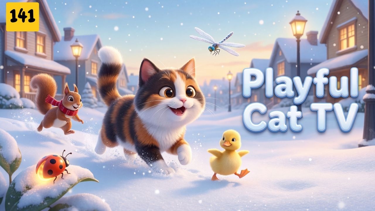 Playful Cat TV – Relaxing Games That Bring Calm Joy to Cats