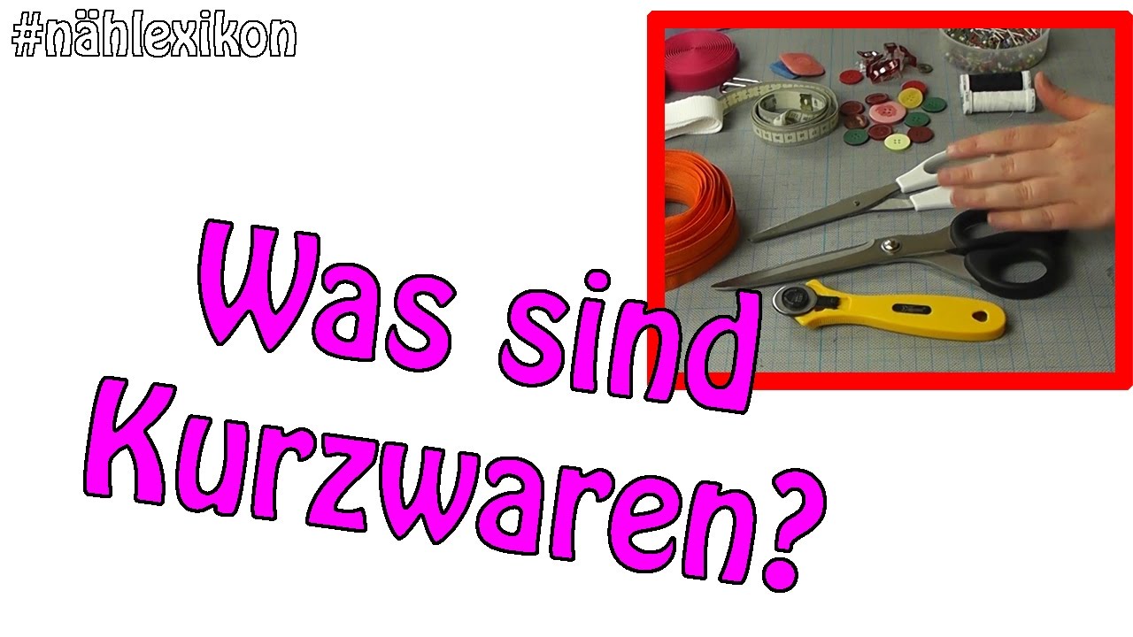 Was sind Kurzwaren? | #Naehlexikon | Dots Designs | N&auml;hen f&uuml;r Anf&auml;nger