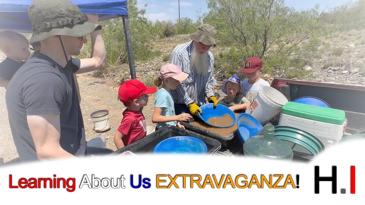 Learning About Us Extravaganza - Gold Prospecting with Woody Wampler!